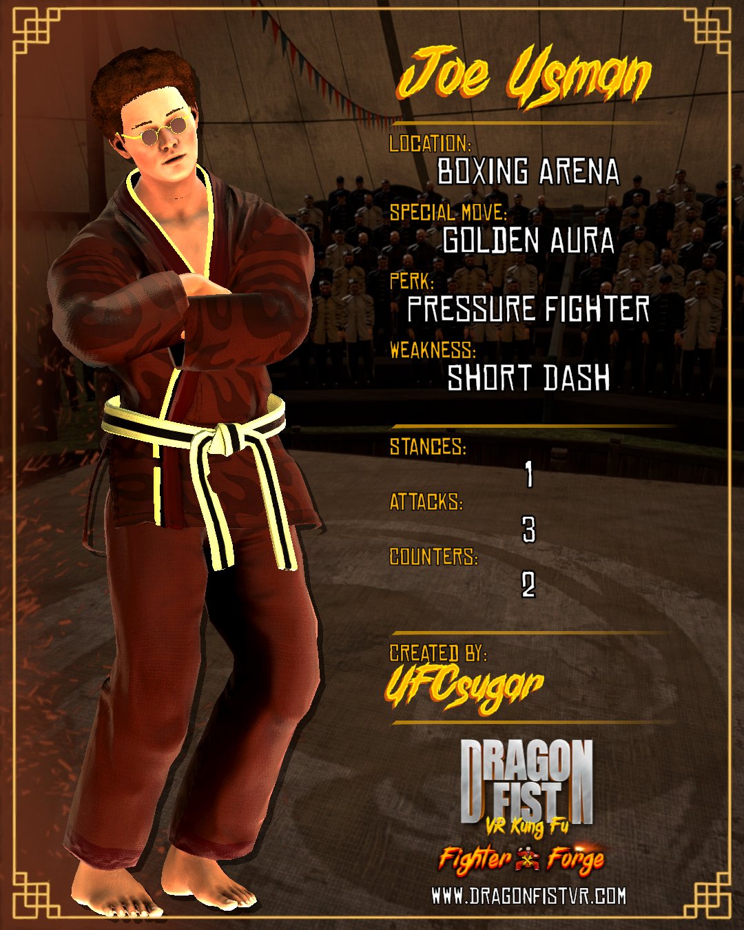 Joe Usman - Created By: UFCsugar